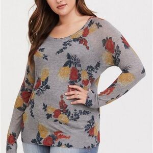 Torrid Pullover Raglan Sweater